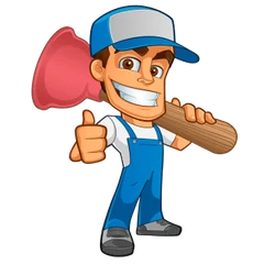 De Riooldokter mascotte en logo